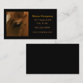 Pferdeartiges Auge Visitenkarte (Vorne/Hinten)