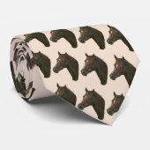 pferdeartiges Porträt des Krawatte (Gerollt)