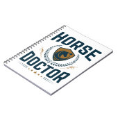 Pferdearzt Pferdeärztin Notizblock (Linke Seite)