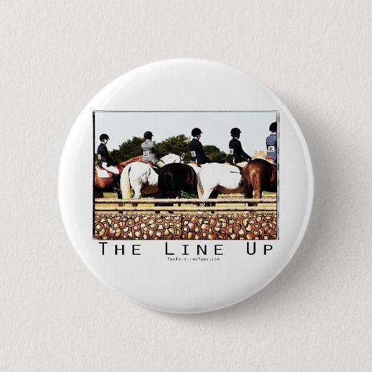 Pferdeaufstellung Button (Vorderseite)