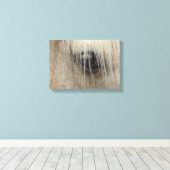 Pferdeauge Leinwanddruck (Insitu (Holzboden))