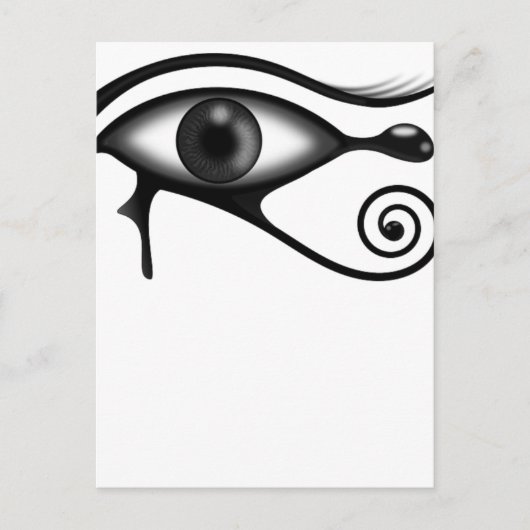 Pferdeauge Postkarte (Vorderseite)