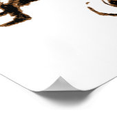 Pferdeausdruck Poster (Ecke)