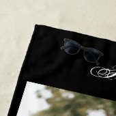 Pferdeausstellung - Pferde & Reiter Personalisiert Strandtuch (Beispiel)