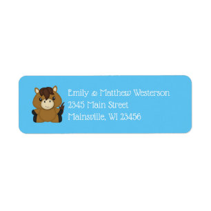 PferdeBaby Dusche Blue Boy