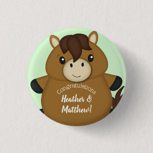 PferdeBaby-Dusche Button