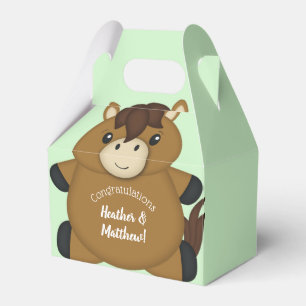 PferdeBaby-Dusche Geschenkschachtel