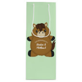 PferdeBaby-Dusche Geschenktüte Für Weinflaschen (Vorderseite)