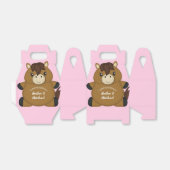 PferdeBaby Dusche Pink Girl Geschenkschachtel (Ungefaltet)