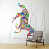 Pferdeband Wandteppich (Beispiel (Horizontal))