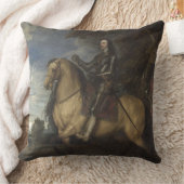 Pferdebauernhof-Ranchfahrt trägt pferdeartiges Kissen (Decke)