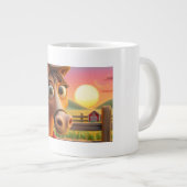 Pferdebecher Jumbo-Tasse (Vorderseite Rechts)