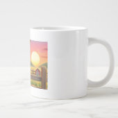 Pferdebecher Jumbo-Tasse (Rechts)