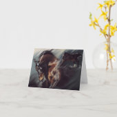 PferdeBeileids-Karte Karte (Gelbe Blume)