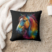 Pferdebemalung schwierig kissen (Decke)