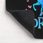 Pferdebesitzer Dieses Girl Liebe Pferd Reitausflug Mousepad (Ecke)