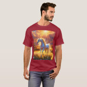 Pferdebild T-Shirt (Vorne ganz)