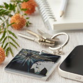 Pferdeblast-Schlüsselanhänger Schlüsselanhänger (Vorderseite rechts)