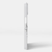 Pferdebleistift-Kunst iPhone Hülle (Rechte Seite)