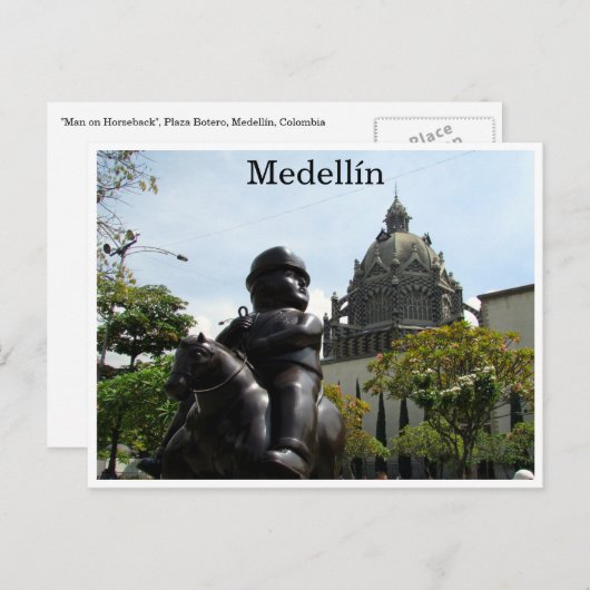 Pferdebotero Postkarte (Vorne/Hinten)