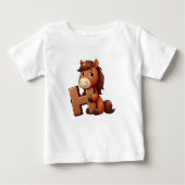 Pferdebrief H Baby T - Shirt (Vorderseite)