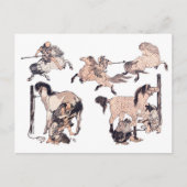 PferdeBrown Postkarte (Vorderseite)