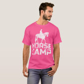 Pferdecampingtrainer Shirt Pferde Reitpferde Stabi (Vorne ganz)