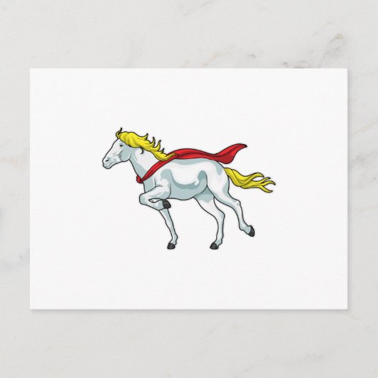 Pferdecape Postkarte (Vorderseite)
