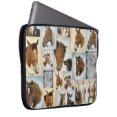 Pferdecollagen-Laptop-Hülse Laptopschutzhülle (Vorne Rechts)