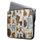 Pferdecollagen-Laptop-Hülse Laptopschutzhülle (Vorderseite Links)