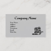 Pferdecowboystiefel-Visitenkarte Visitenkarte (Rückseite)