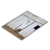 Pferdedas haften gehen heraus Scheunen-Fenster Notizblock (Linke Seite)