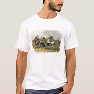 Pferdedas laufen von Sioux-amerikanischem T-Shirt