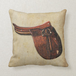 Pferdededededekor im Schlafzimmer Kissen