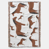 Pferdedesign Decke (Vorderseite Vertikal)