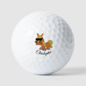Pferdedesign Golfball (Vorderseite)