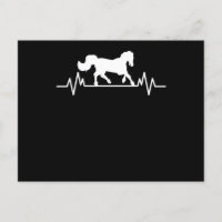 Pferdedesign Herzschlag Spaß Reitsport Geschenk