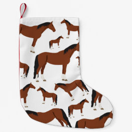 Pferdedesign Kleiner Weihnachtsstrumpf