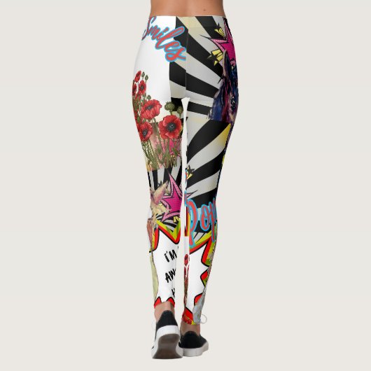 Pferdedesign Leggings (Rückseite)