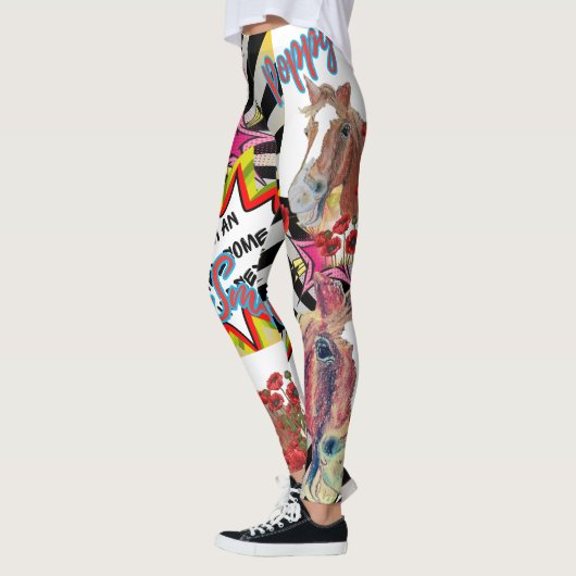 Pferdedesign Leggings (Links)