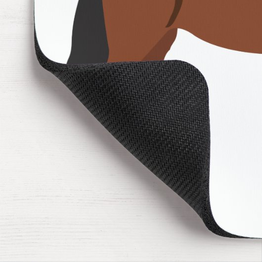 Pferdedesign Mousepad (Ecke)