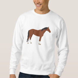 Pferdedesign Sweatshirt