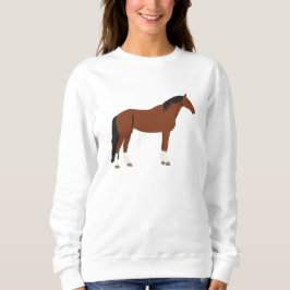 Pferdedesign Sweatshirt