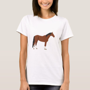 Pferdedesign T-Shirt