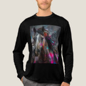 Pferdedesign Tri-Blend Shirt (Vorderseite)