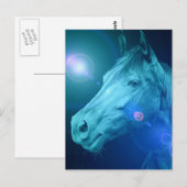 Pferdedesignkarte Postkarte (Vorne/Hinten)