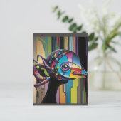 Pferdedieb Postkarte (Stehend Vorderseite)