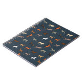 Pferdedruckmuster, Jungen Mädchen & Kinder, Pferde Notizblock (Linke Seite)