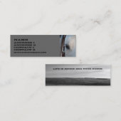 Pferdedünne Visitenkarte (Vorne/Hinten)