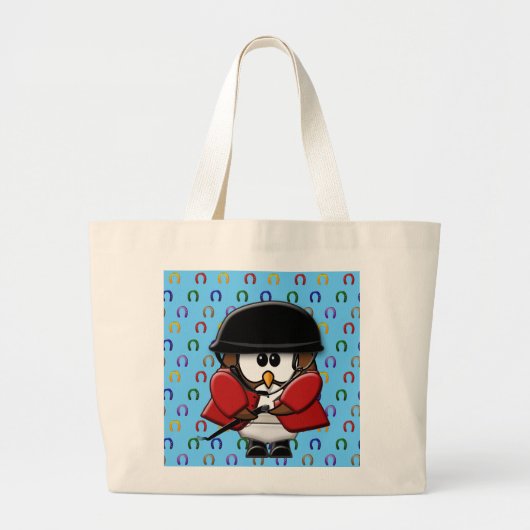 Pferdeeihu Jumbo Stoffbeutel (Vorne)